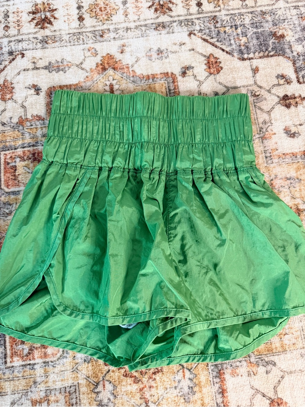 Free People Movement Smocked Highwaist Shorts
